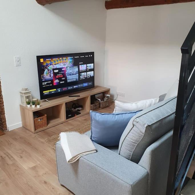 Appartement Duplex Sous Les Toits à Riez Extérieur photo